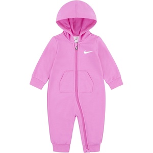 Nike Baby Essentials Full Zip Hooded Coverall(Playful Pink)