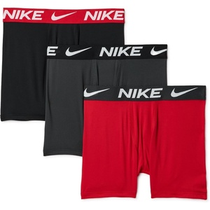 Nike Boys’ Dri-FIT Essentials Micro Multi-Pack Boxer Briefs(University Red 3-pack)