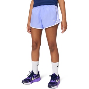 Nike Girls’ Tempo Dri-FIT Running Shorts(Light Thistle/Light Thistle/White/White)