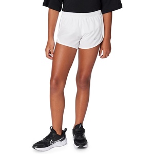 Nike Girls’ Tempo Dri-FIT Running Shorts(White/White/White/Wolf Grey)