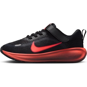 Nike Kids’ Stellar Ride Running Shoes | Road Running Shoes(Black/Red Orbit-cool Grey-university Red)