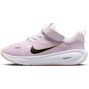 Nike Kids’ Stellar Ride Running Shoes | Road Running Shoes(Bleached Lilac/Black-pink Foam)