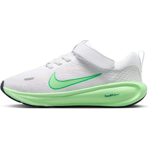 Nike Kids’ Stellar Ride Running Shoes | Road Running Shoes(White/Illusion Green-photon Dust)