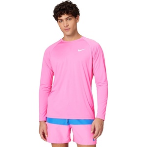 Nike Men’s Long-Sleeve Hydroguard(Pink Glow)