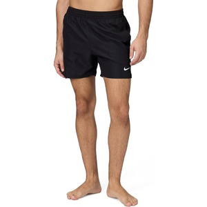 Nike Men’s Nike Swim Breaker Essential 5″ Brief-Lined Volley Short(Black)