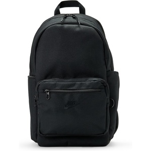 Nike Unisex Adult Classics Heritage 2.0 Eugene Backpack (20L) | Mens and Womens(Black/Black/Black)