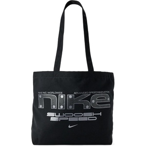 Nike Unisex Adult Classics Heritage 2.0 Tote Bag (22L) | Mens and Womens(Black/Black/Mtlc Cool Grey)