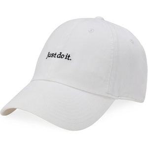 Nike Unisex Adult Club Unstructured Just Do It Cap Hat | Mens and Womens(Midnight Navy/White/White)