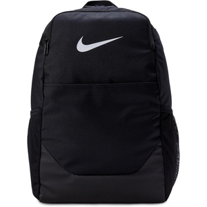 Nike Unisex Adult Gameday Brasilia X Backpack (24L or 30L) | Mens and Womens(Black/Black/White)