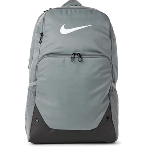 Nike Unisex Adult Gameday Brasilia X Backpack (24L or 30L) | Mens and Womens(Smoke Grey/Black/White)