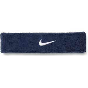 Nike Unisex Adult Swoosh Classic Headband(College navy/white)