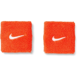 Nike Unisex Adult Swoosh Classic Wristband 2 Pack(Team orange/white)