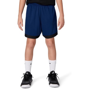 Nike Unisex Big Kids’ Court Dri-FIT 5″ Basketball Shorts – Boys and Girls(Blue Void/Black)