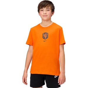 Nike Unisex Big Kids’ Sportswear Club World Cup T-Shirt – Boys and Girls((Netherlands) Safety Orange)