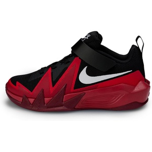 Nike Unisex Kids’ S.T. Dynamite Basketball Shoes – Boys and Girls Sneakers(Black/White/University Red/Gym Red)