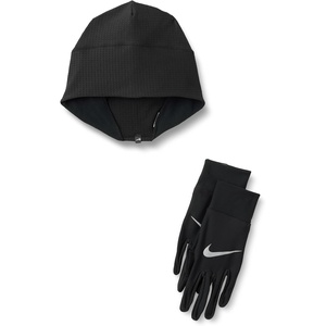 Nike Women’s Essential Hat and Glove Set(Black)