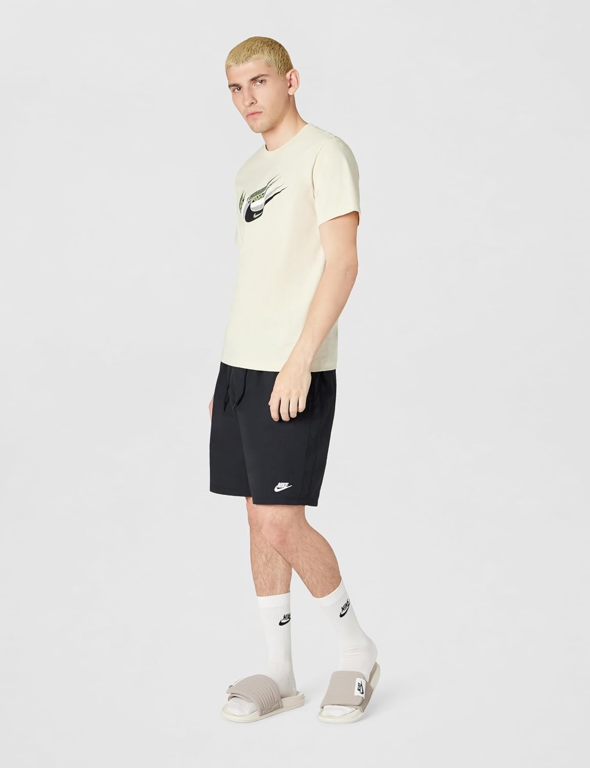 image:imageNike Mens Adult Offcourt Adjust SlidesPhantomOff NoirCollege Grey