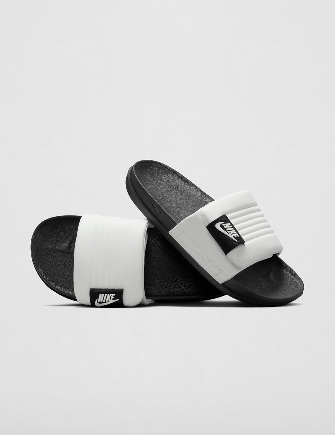 image:imageNike Mens Adult Offcourt Adjust SlidesSummit WhiteSummit WhiteBlack