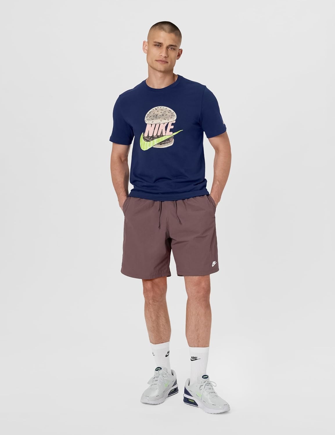 image:imageNike Mens Air Max Bia ShoesOff WhiteLime GlowWhiteMidnight Navy