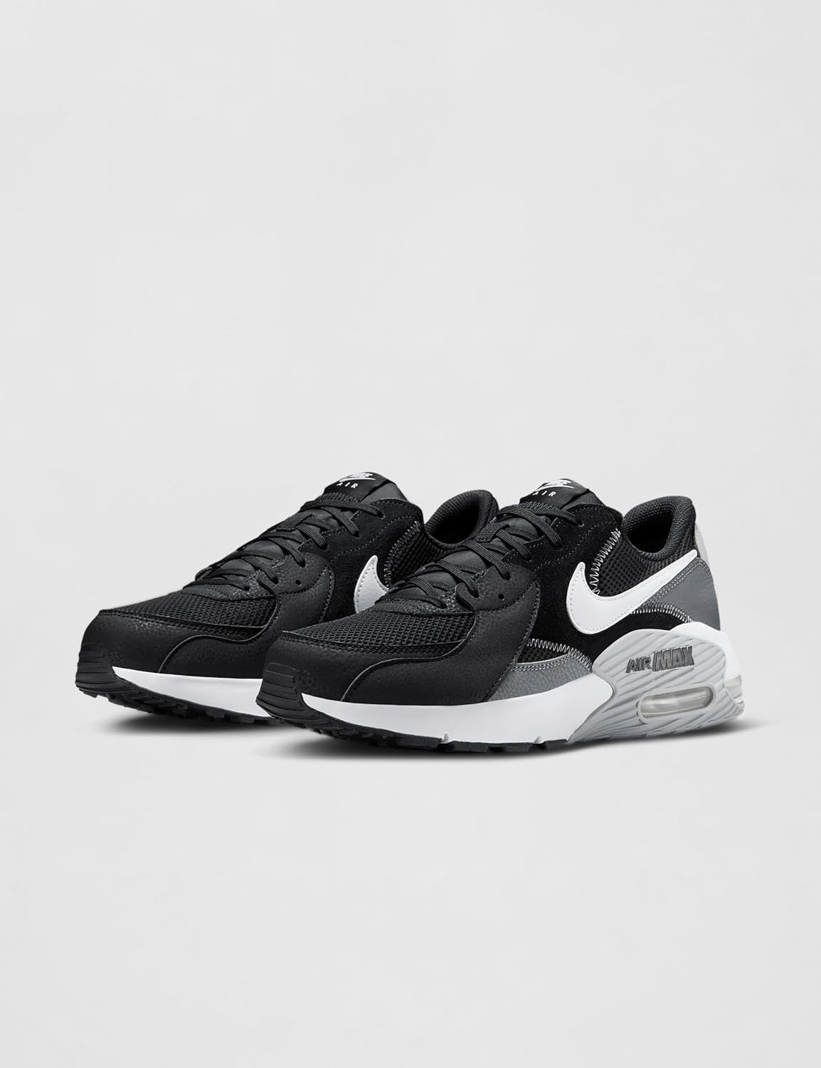 image:imageNike Mens Air Max Excee ShoesBlackWhiteCool GreyWolf Grey