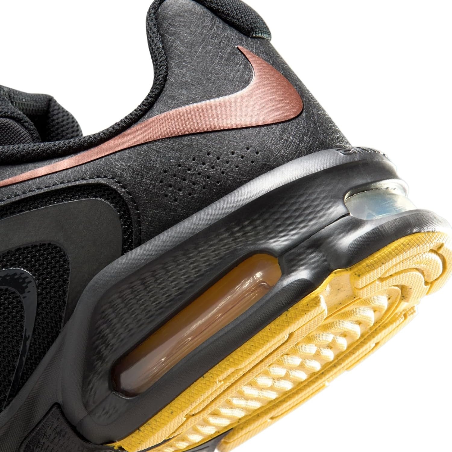 image:imageNike Mens Air Max Fire Shoes Casual ShoesBlackLaser OrangeMetallic Rose Gold