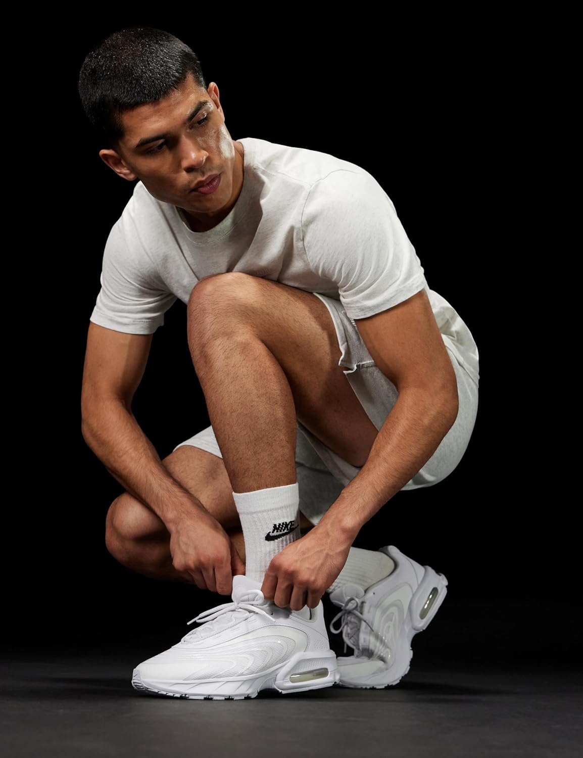 image:imageNike Mens Air Max Fire Shoes Casual ShoesWhiteWhite BlackWhite