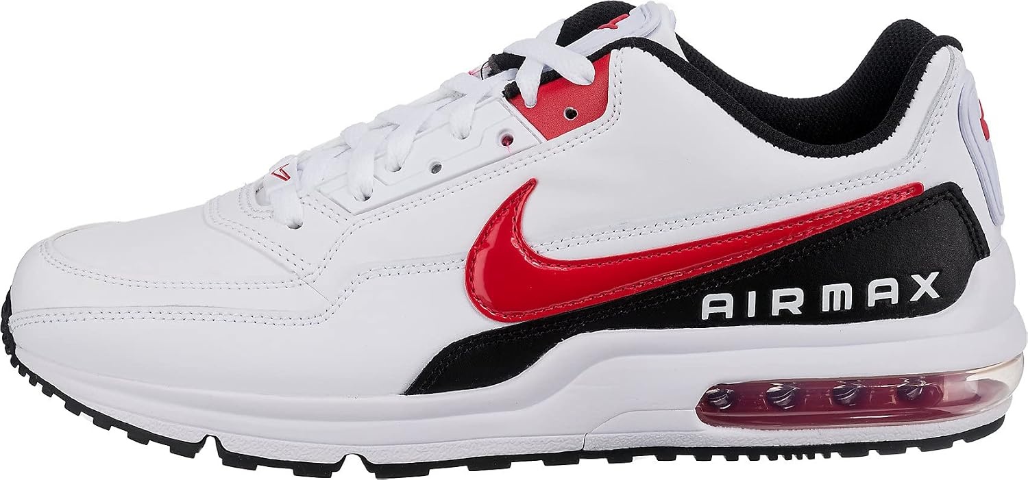 image:imageNike Mens Air Max LTD 3 Shoes Casual ShoesWhiteUniversity Redblack