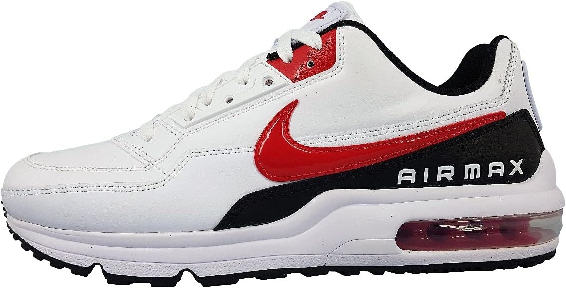 image:imageNike Mens Air Max LTD 3 Shoes Casual ShoesWhiteUniversity Redblack
