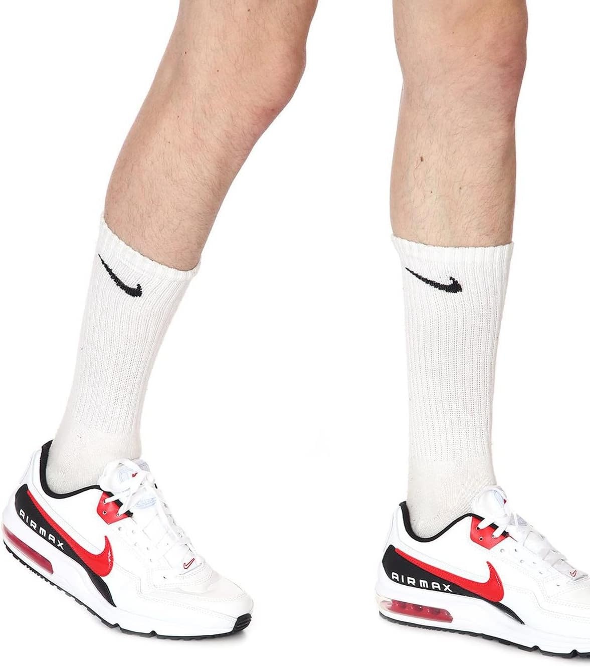 image:imageNike Mens Air Max LTD 3 Shoes Casual ShoesWhiteUniversity Redblack