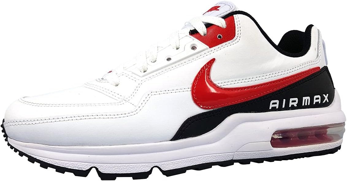 image:imageNike Mens Air Max LTD 3 Shoes Casual ShoesWhiteUniversity Redblack