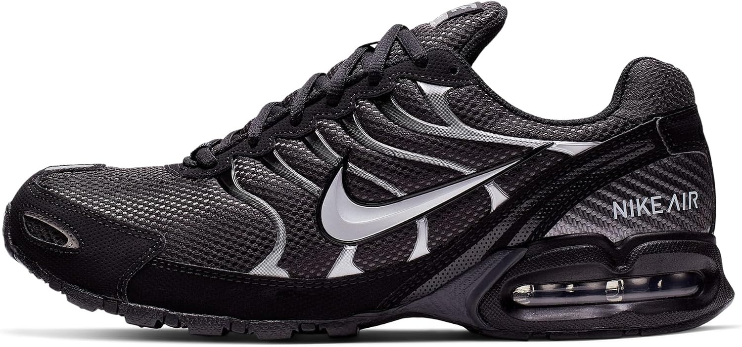 image:imageNike Mens Air Max Torch ShoesAnthraciteMetallic SilverBlack
