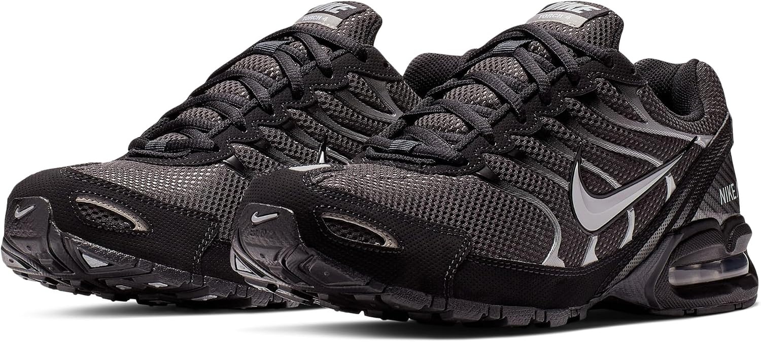 image:imageNike Mens Air Max Torch ShoesAnthraciteMetallic SilverBlack