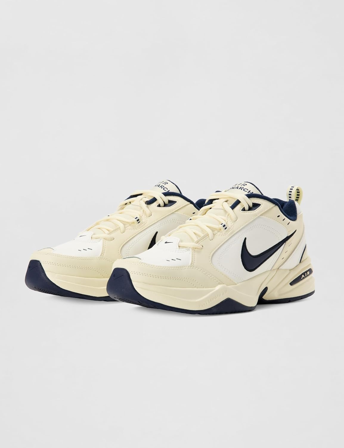 image:imageNike Mens Air Monarch IV TrainingWorkout Shoes CrossTraining ShoesCoconut MilkObsidianSailBlack