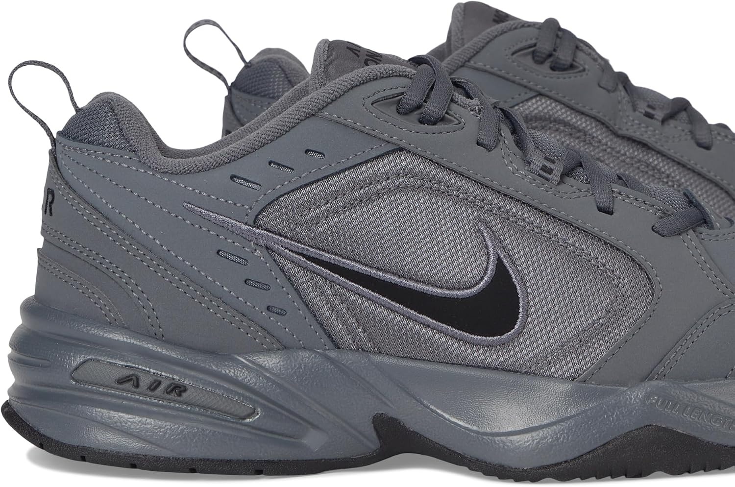 image:imageNike Mens Air Monarch IV TrainingWorkout Shoes CrossTraining ShoesDark GreyBlack