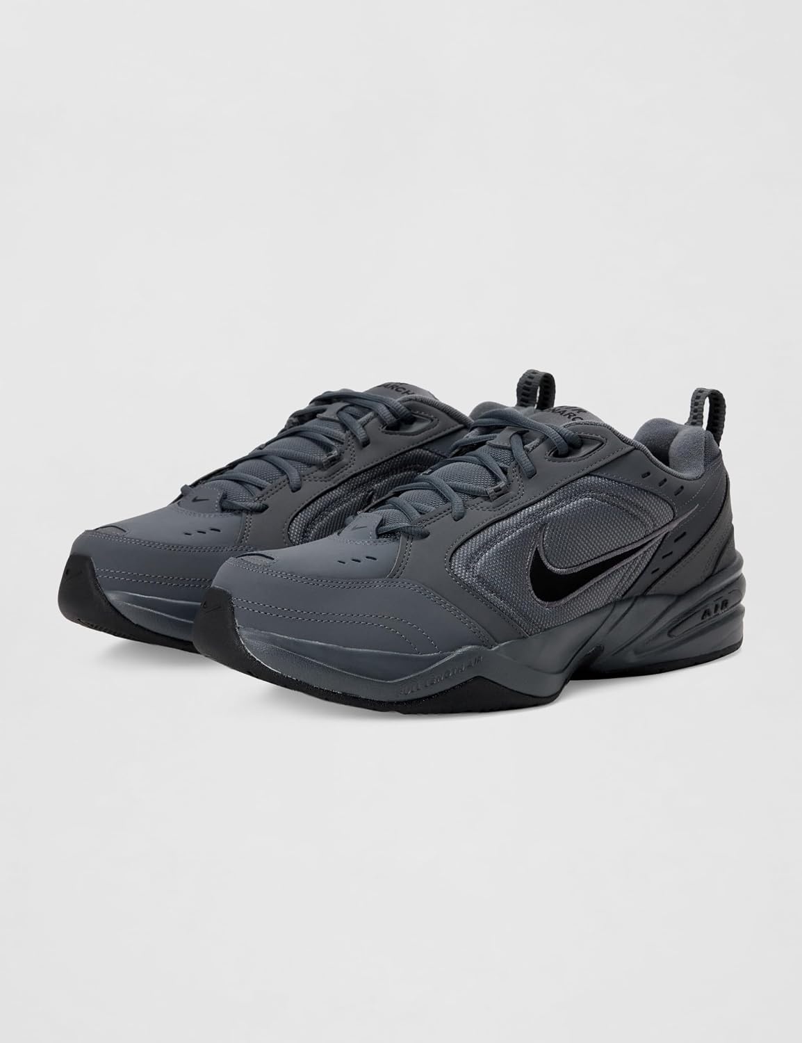 image:imageNike Mens Air Monarch IV TrainingWorkout Shoes CrossTraining ShoesDark GreyBlack