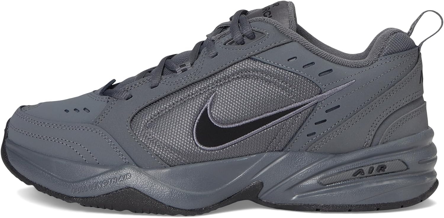 image:imageNike Mens Air Monarch IV TrainingWorkout Shoes CrossTraining ShoesDark GreyBlack