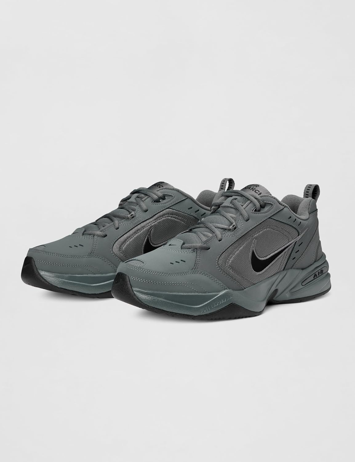 image:imageNike Mens Air Monarch IV TrainingWorkout Shoes CrossTraining ShoesDark GreyBlack