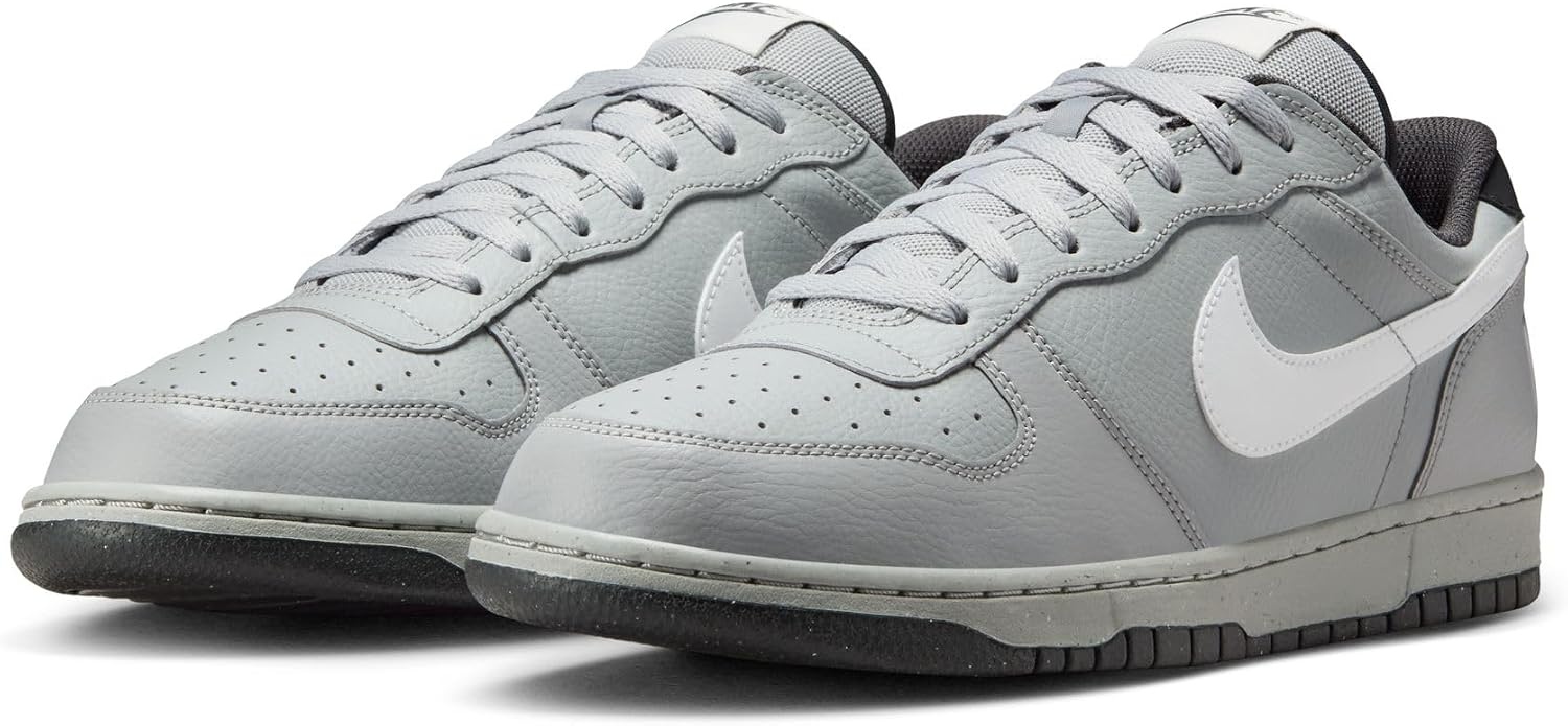 image:imageNike Mens Big Low ShoesLight Smoke GreySummit WhiteAnthracite