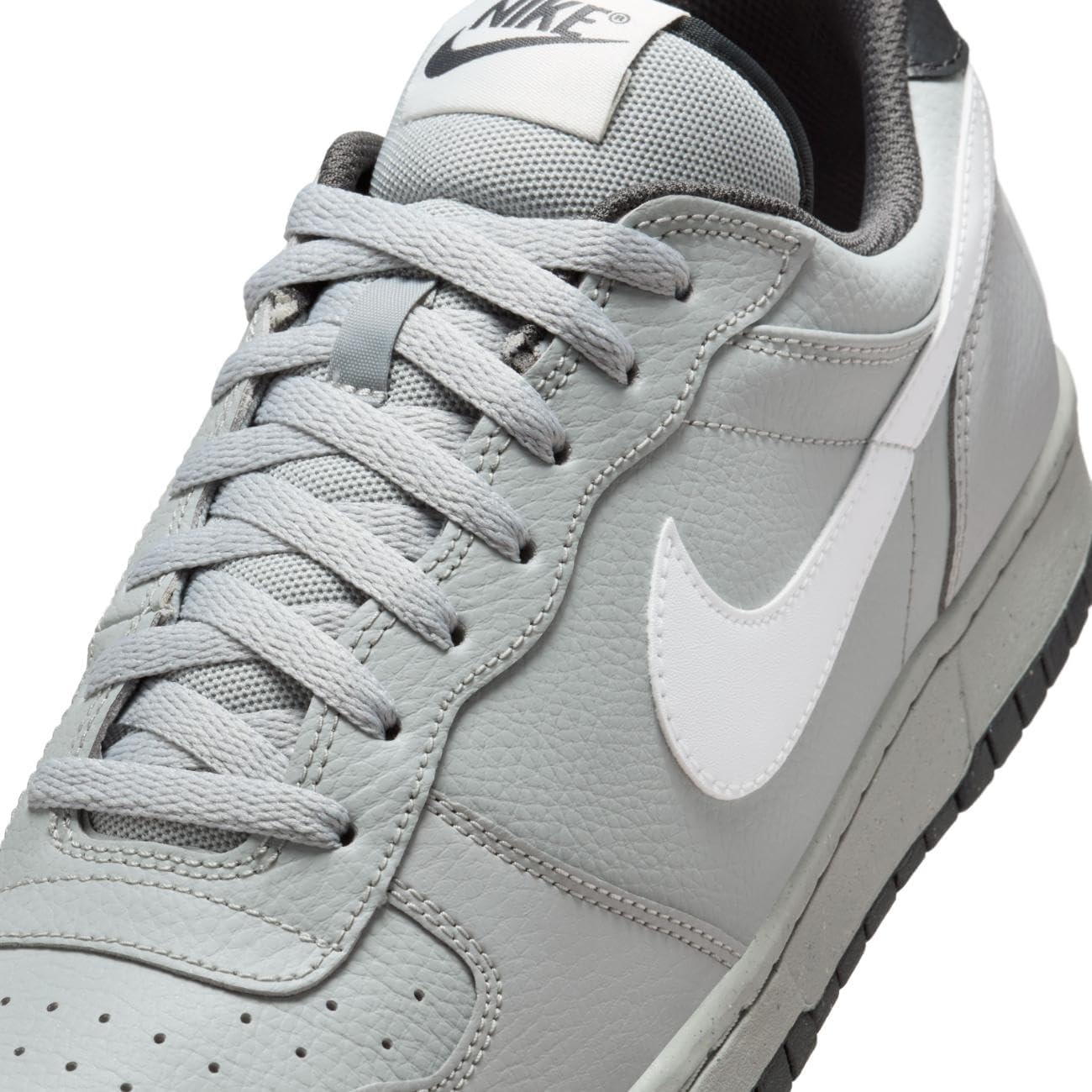 image:imageNike Mens Big Low ShoesLight Smoke GreySummit WhiteAnthracite