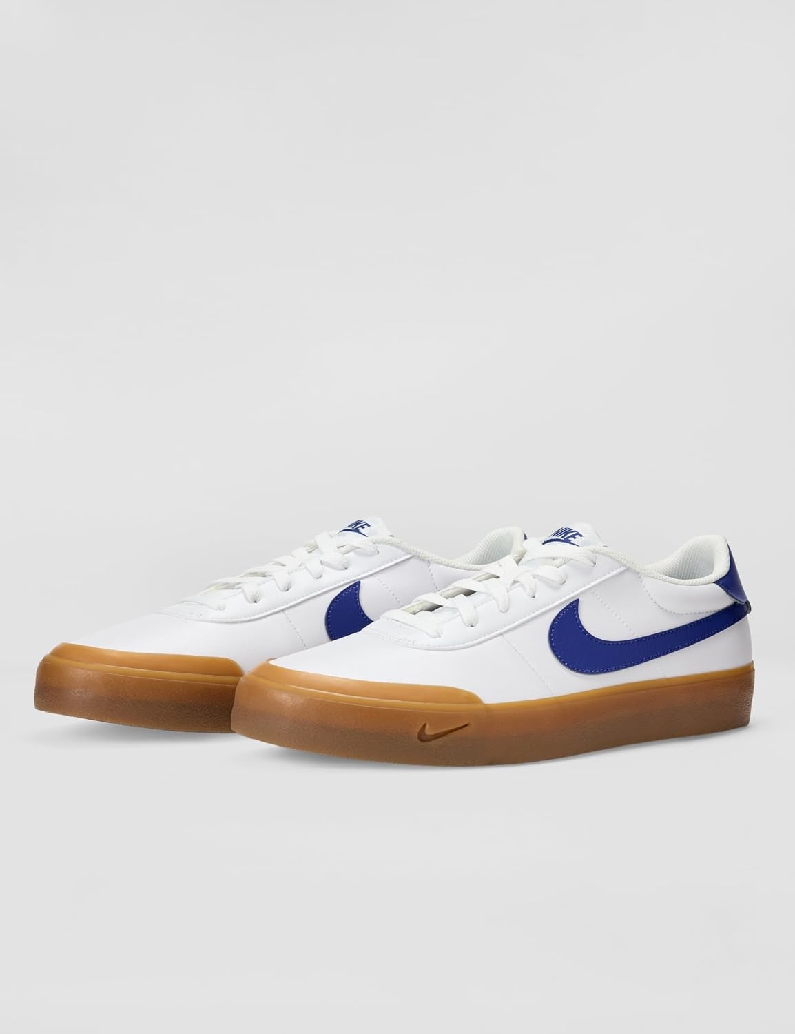 image:imageNike Mens Court Shot ShoesWhiteDeep Royal BlueGum Medium Brown