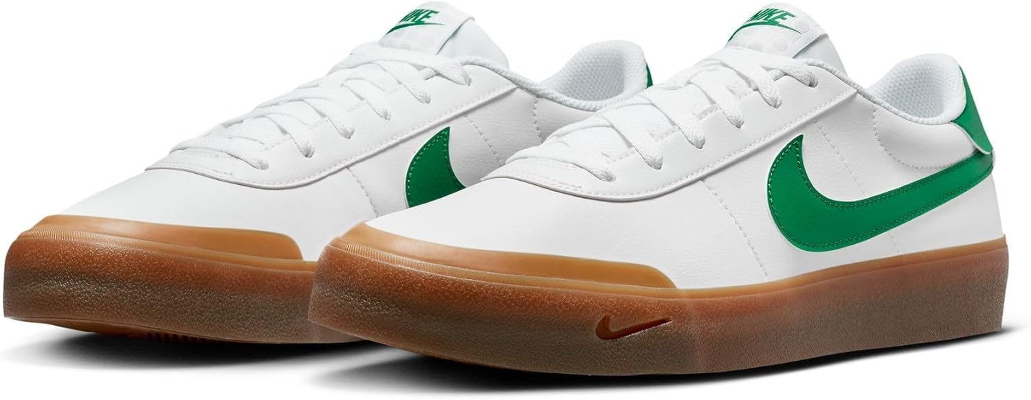 image:imageNike Mens Court Shot ShoesWhiteMalachiteGum Med Brown