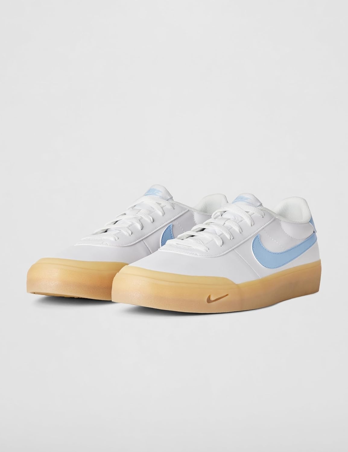 image:imageNike Mens Court Shot ShoesWhitePsychic BlueGum Yellow