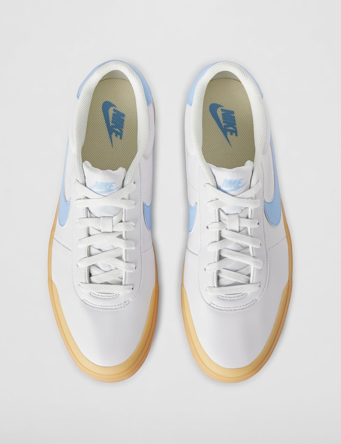 image:imageNike Mens Court Shot ShoesWhitePsychic BlueGum Yellow