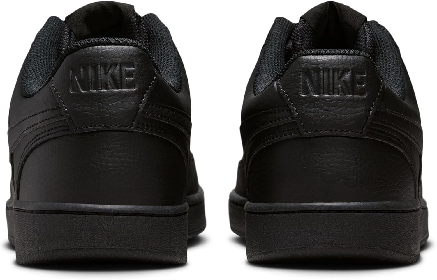 image:imageNike Mens Court Vision Low Next Nature ShoesBlackBlackBlack