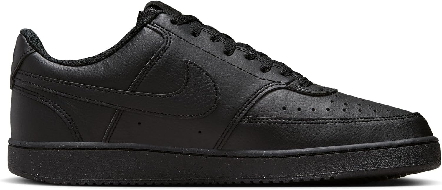 image:imageNike Mens Court Vision Low Next Nature ShoesBlackBlackBlack