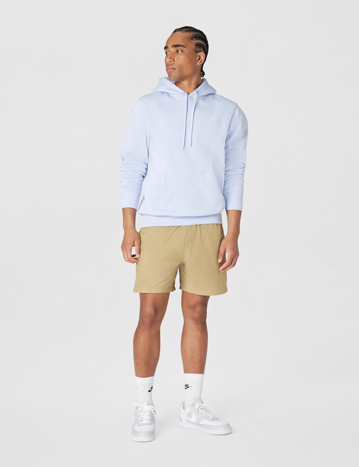 image:imageNike Mens Court Vision Low Next Nature ShoesPure PlatinumWhite