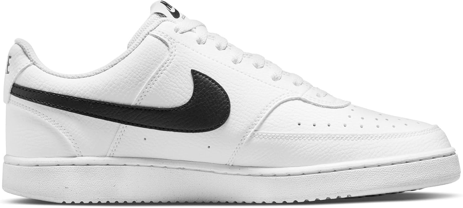 image:imageNike Mens Court Vision Low Next Nature ShoesWhiteBlackWhite