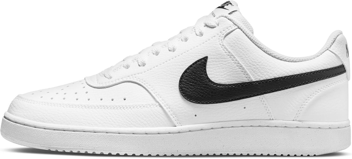 image:imageNike Mens Court Vision Low Next Nature ShoesWhiteBlackWhite