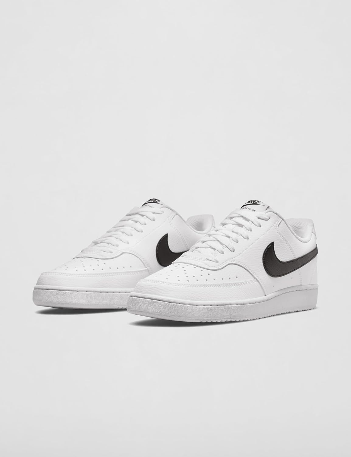 image:imageNike Mens Court Vision Low Next Nature ShoesWhiteBlackWhite