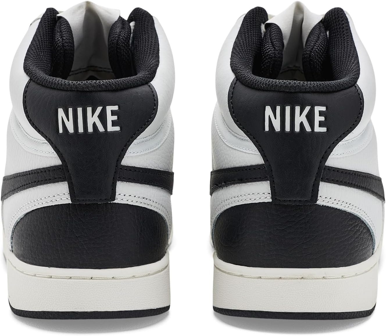 image:imageNike Mens Court Vision Mid Next Nature Shoes Casual ShoesOff WhiteBlacksail